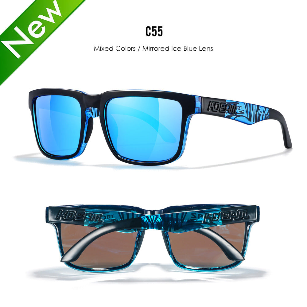 Unisex Classic Polarized Ultra Light Driving Sunglasses Color Film Eyewear
