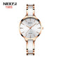 Luxury Ceramic Bracelet Quartz Watch Women Elegant Fashion Wristwatch Female