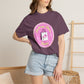 Fashion Flower Candy T-Shirt — Cute Pink Shopping Bag Graphic