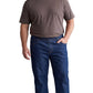 Men’s Lightweight Casual Elastic Waist Pull-On Jeans – Denim & Twill Pants with Easy Fit
