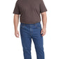 Men’s Lightweight Casual Elastic Waist Pull-On Jeans – Denim & Twill Pants with Easy Fit