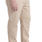 Men’s Lightweight Casual Elastic Waist Pull-On Jeans – Denim & Twill Pants with Easy Fit
