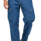 Men's Lightweight Double Cargo Pocket Pull-On Jeans