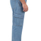 Men's Lightweight Double Cargo Pocket Pull-On Jeans