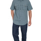 Men Short Sleeve Explorer Shirt Multi Pockets Cool Mesh Outdoor Wear