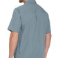 Men Short Sleeve Explorer Shirt Multi Pockets Cool Mesh Outdoor Wear