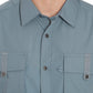 Men Short Sleeve Explorer Shirt Multi Pockets Cool Mesh Outdoor Wear