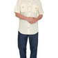Men Short Sleeve Explorer Shirt Multi Pockets Cool Mesh Outdoor Wear