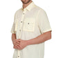 Men Short Sleeve Explorer Shirt Multi Pockets Cool Mesh Outdoor Wear