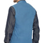 Men's Relaxed Fit Rib Knit Sweater Vest - Button Front with Pockets