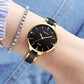 Luxury Ceramic Bracelet Quartz Watch Women Elegant Fashion Wristwatch Female