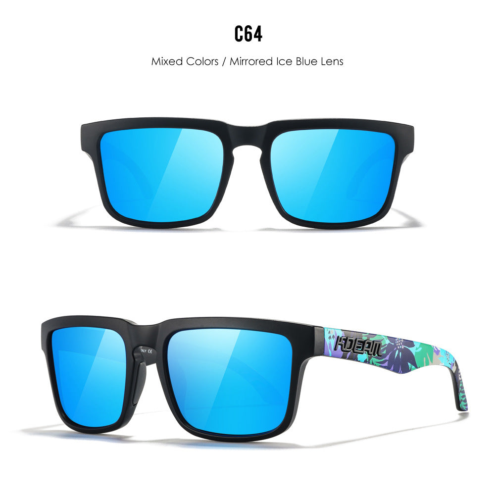 Unisex Classic Polarized Ultra Light Driving Sunglasses Color Film Eyewear