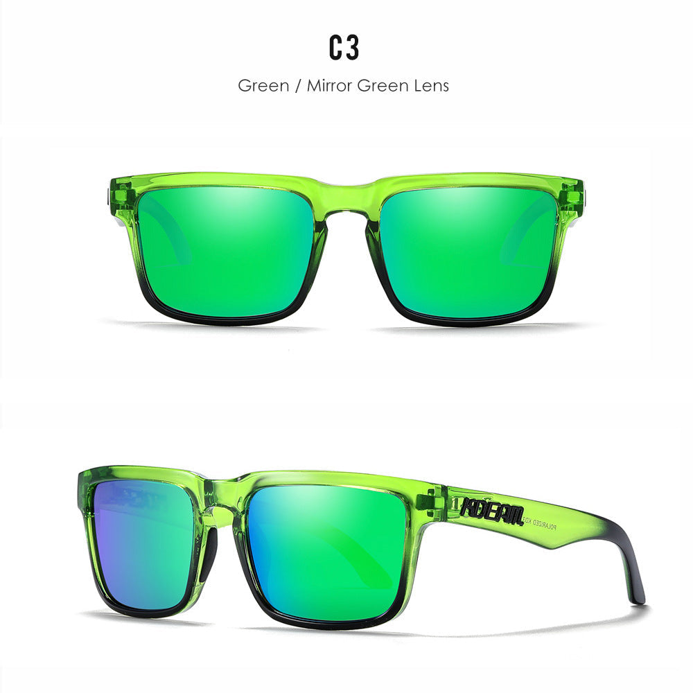 Unisex Classic Polarized Ultra Light Driving Sunglasses Color Film Eyewear