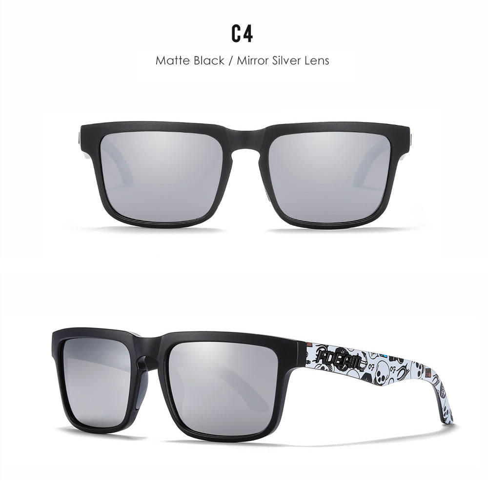Unisex Classic Polarized Ultra Light Driving Sunglasses Color Film Eyewear