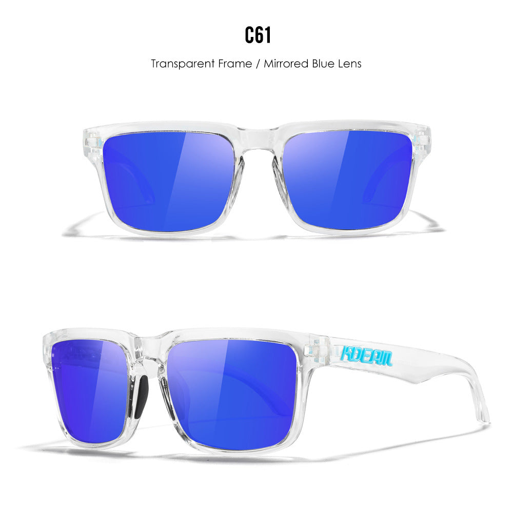 Unisex Classic Polarized Ultra Light Driving Sunglasses Color Film Eyewear