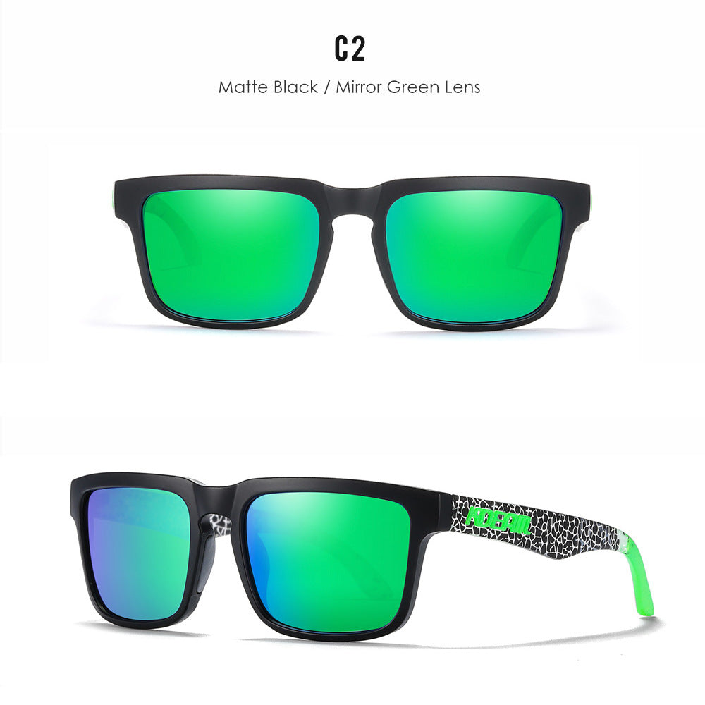 Unisex Classic Polarized Ultra Light Driving Sunglasses Color Film Eyewear