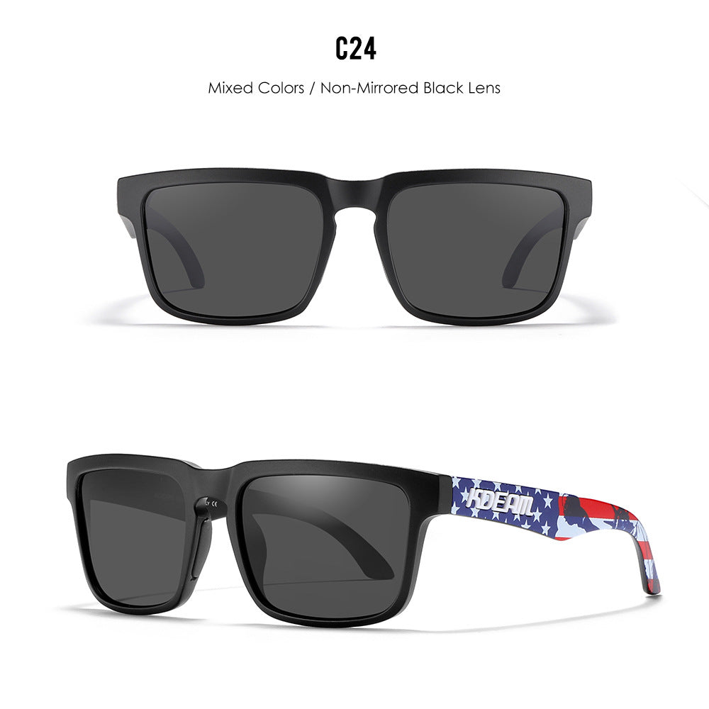 Unisex Classic Polarized Ultra Light Driving Sunglasses Color Film Eyewear