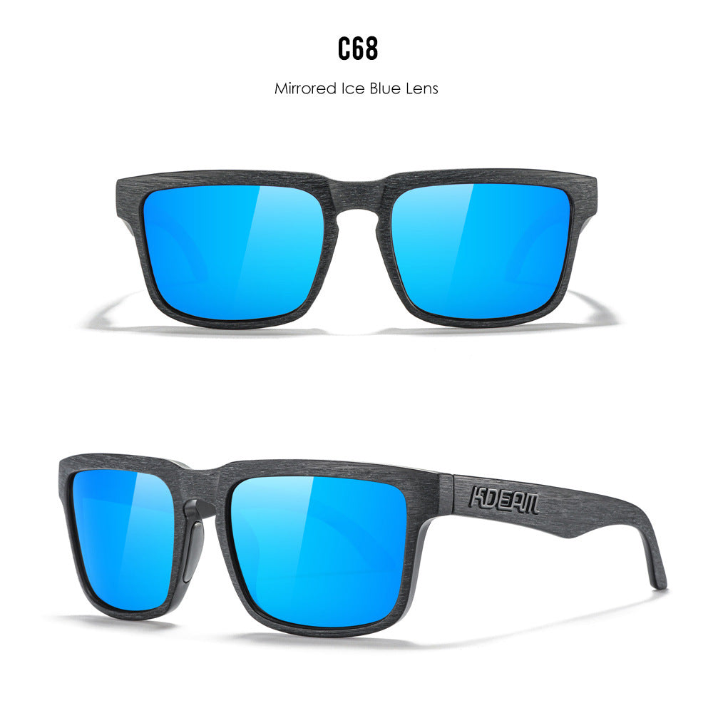 Unisex Classic Polarized Ultra Light Driving Sunglasses Color Film Eyewear