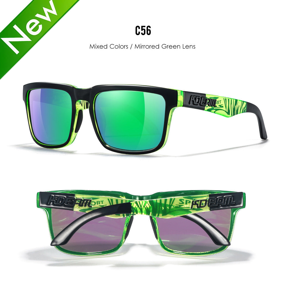 Unisex Classic Polarized Ultra Light Driving Sunglasses Color Film Eyewear