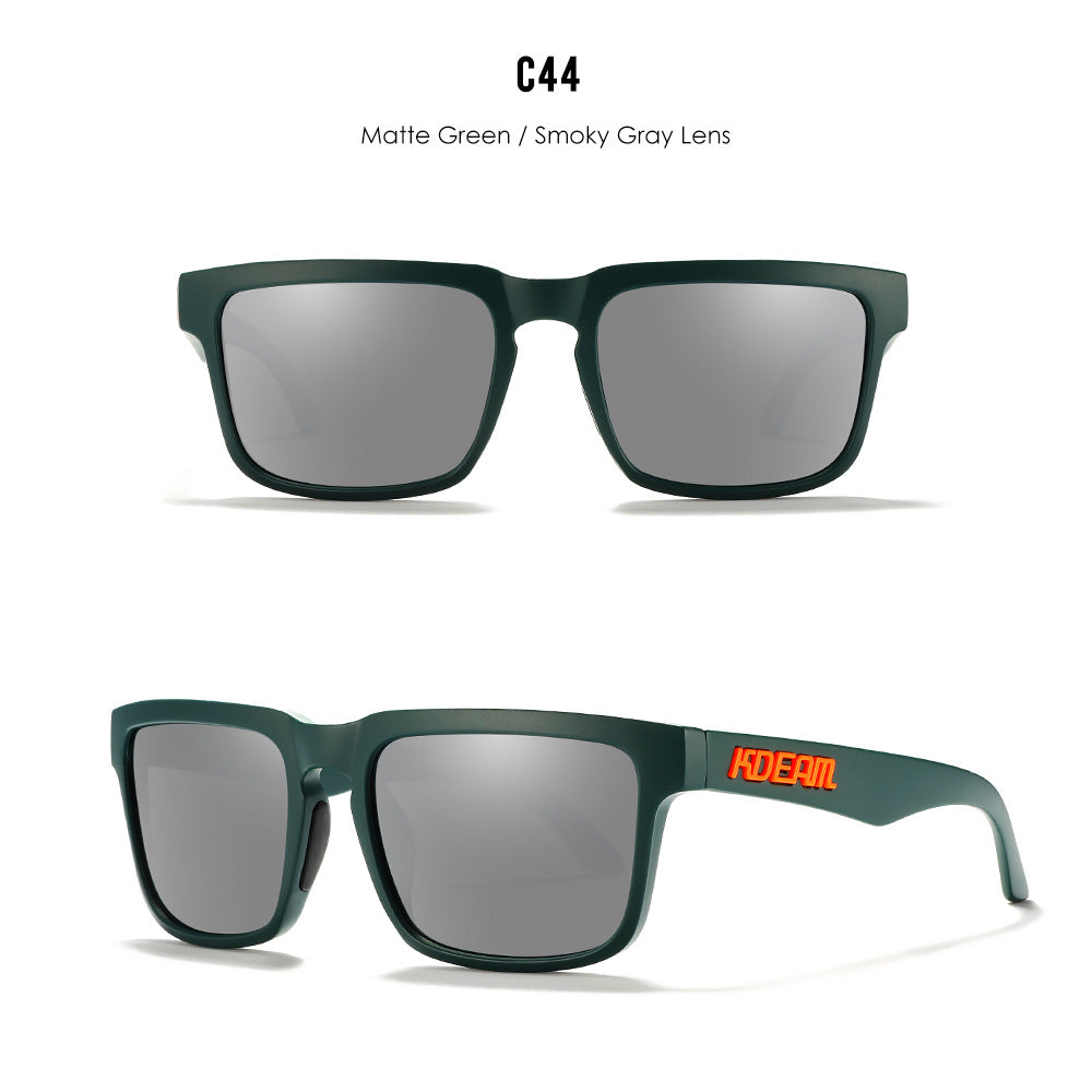 Unisex Classic Polarized Ultra Light Driving Sunglasses Color Film Eyewear