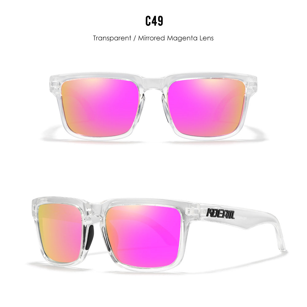 Unisex Classic Polarized Ultra Light Driving Sunglasses Color Film Eyewear