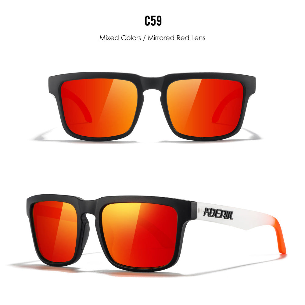 Unisex Classic Polarized Ultra Light Driving Sunglasses Color Film Eyewear