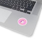 Fashion Flare Finds Kiss-Cut Sticker – Pink Shopping Bag Logo Sticker