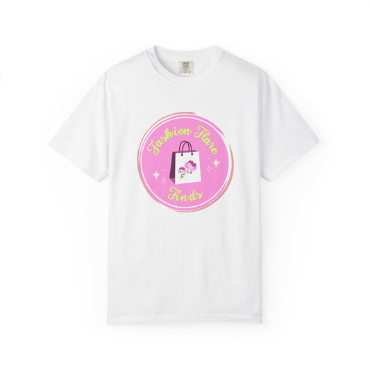 Fashion Flower Candy T-Shirt — Cute Pink Shopping Bag Graphic