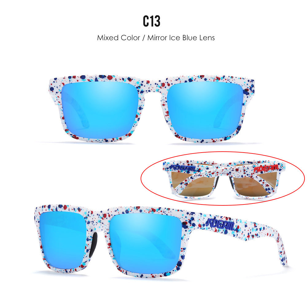 Unisex Classic Polarized Ultra Light Driving Sunglasses Color Film Eyewear