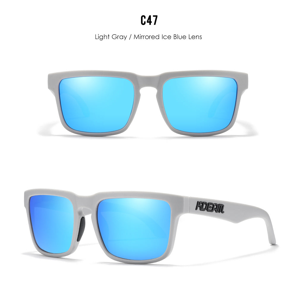 Unisex Classic Polarized Ultra Light Driving Sunglasses Color Film Eyewear