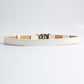 ElegantStyle PU Belt Alloy Buckle Chic Versatile Women Fashion Accessory