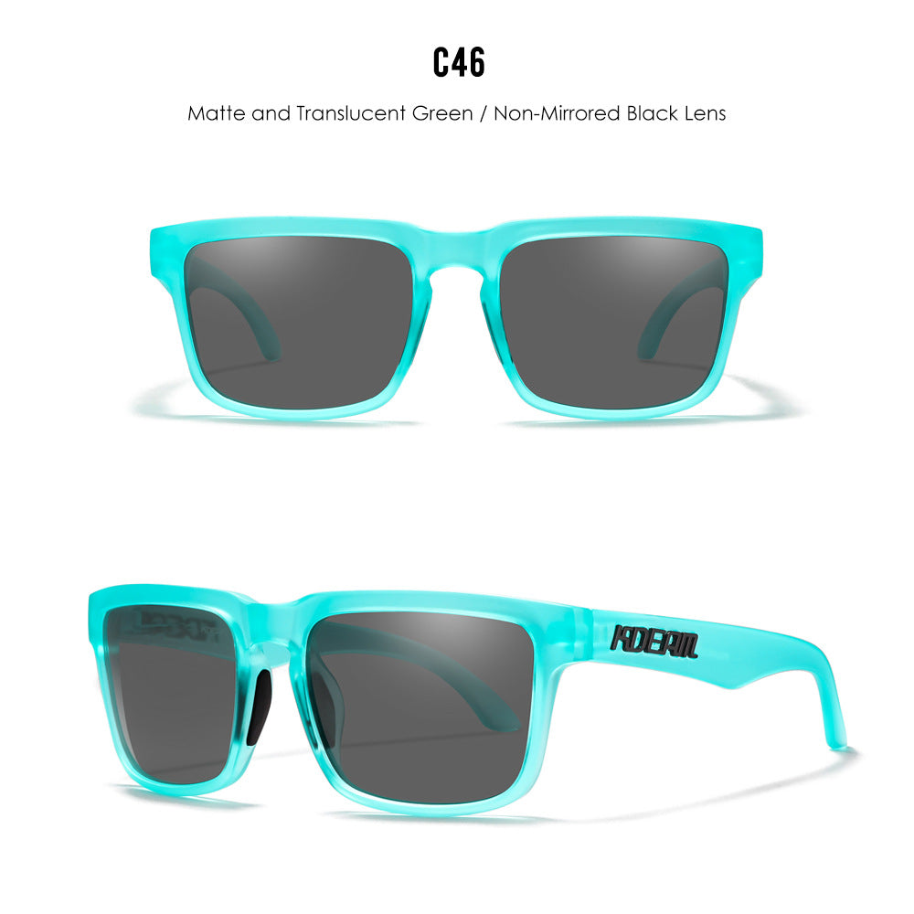 Unisex Classic Polarized Ultra Light Driving Sunglasses Color Film Eyewear