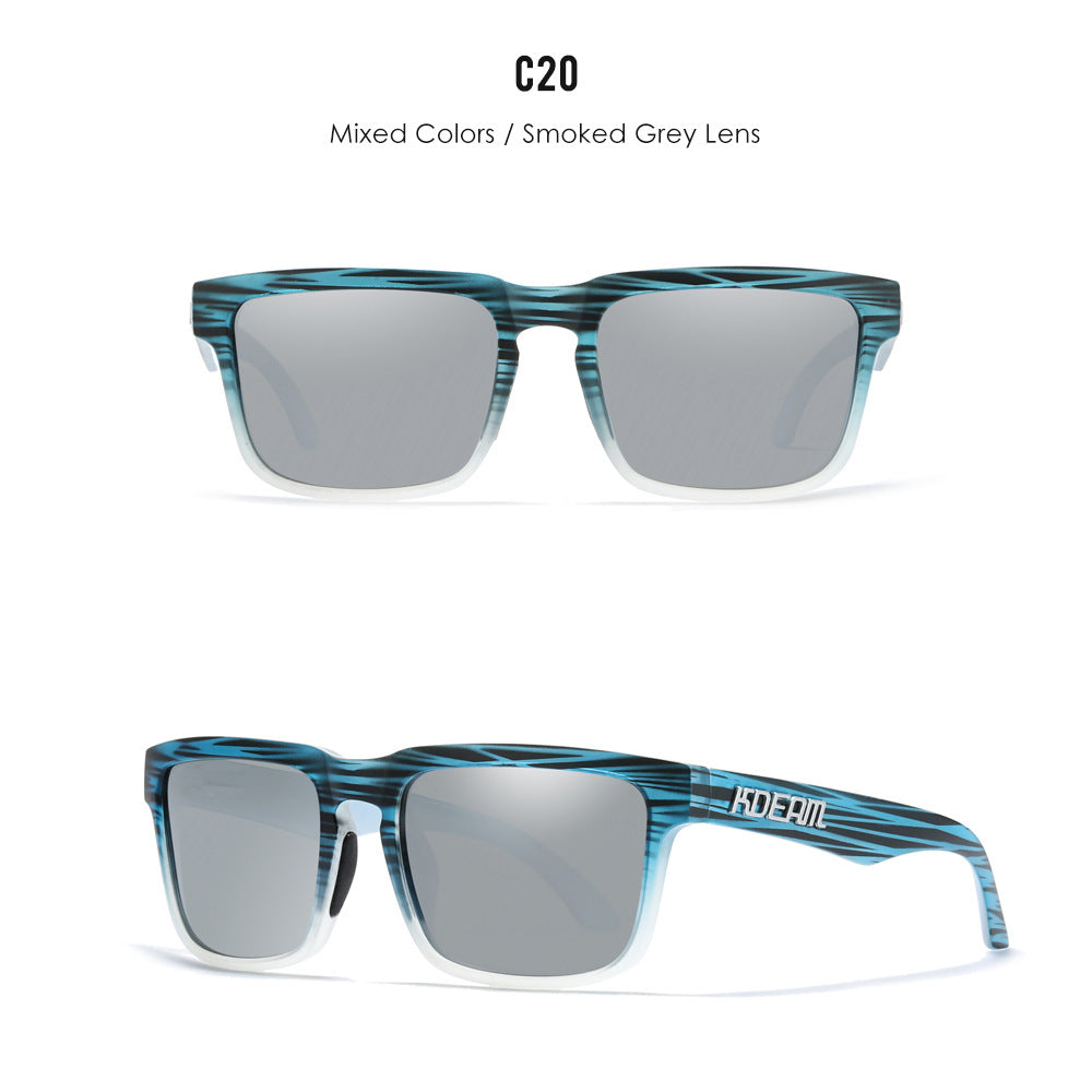 Unisex Classic Polarized Ultra Light Driving Sunglasses Color Film Eyewear