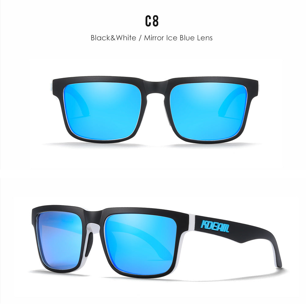 Unisex Classic Polarized Ultra Light Driving Sunglasses Color Film Eyewear