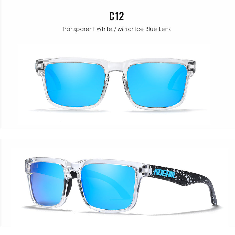 Unisex Classic Polarized Ultra Light Driving Sunglasses Color Film Eyewear