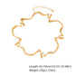 Women Punk Wave Open Cuff Adjustable Irregular Bracelet Fashion Jewelry