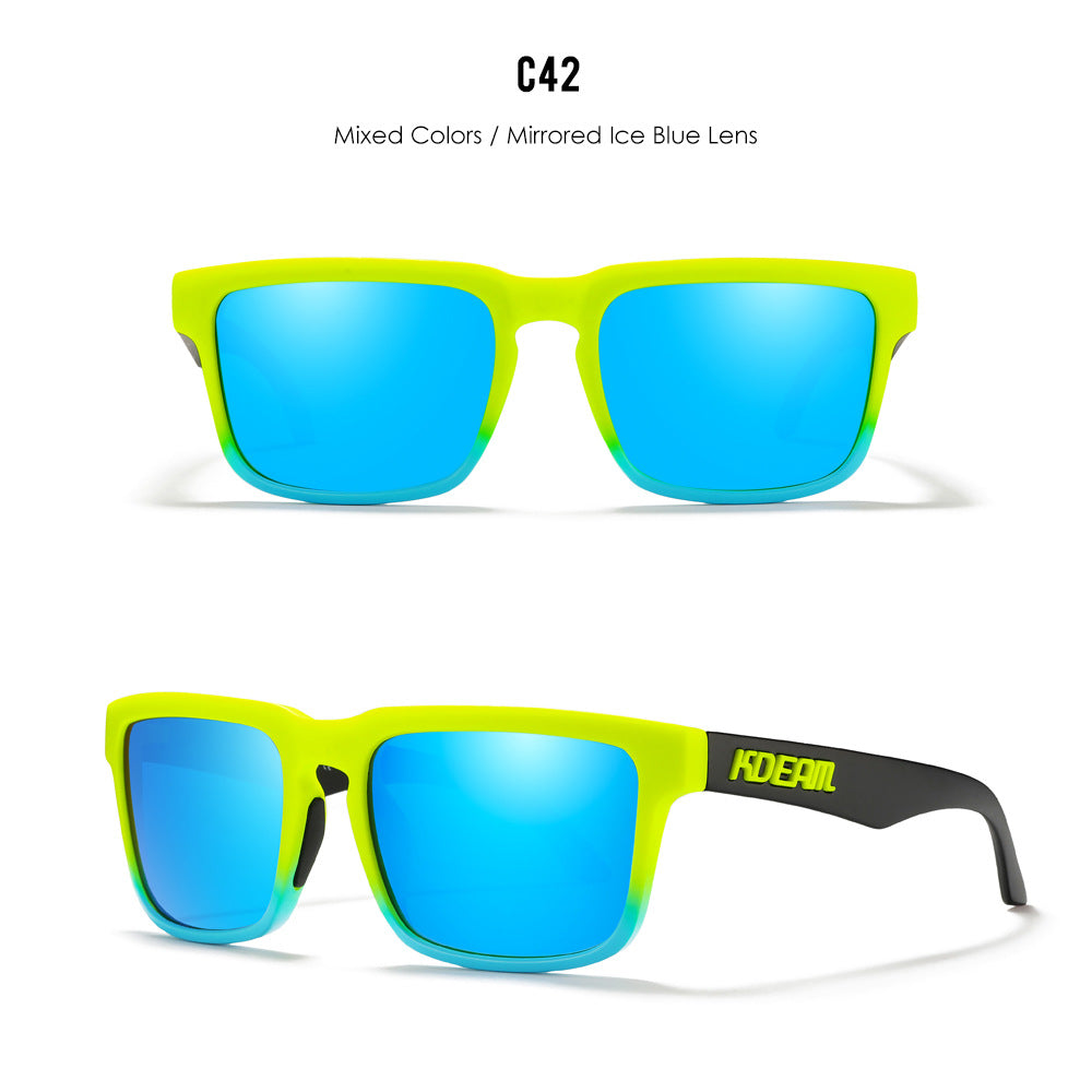 Unisex Classic Polarized Ultra Light Driving Sunglasses Color Film Eyewear
