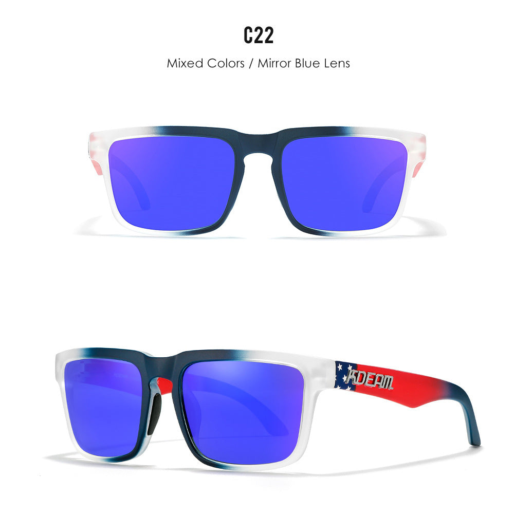 Unisex Classic Polarized Ultra Light Driving Sunglasses Color Film Eyewear