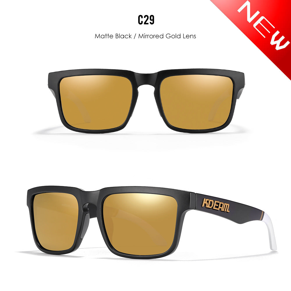 Unisex Classic Polarized Ultra Light Driving Sunglasses Color Film Eyewear