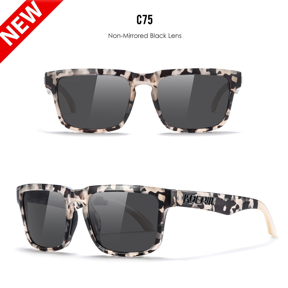 Unisex Classic Polarized Ultra Light Driving Sunglasses Color Film Eyewear