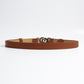 ElegantStyle PU Belt Alloy Buckle Chic Versatile Women Fashion Accessory