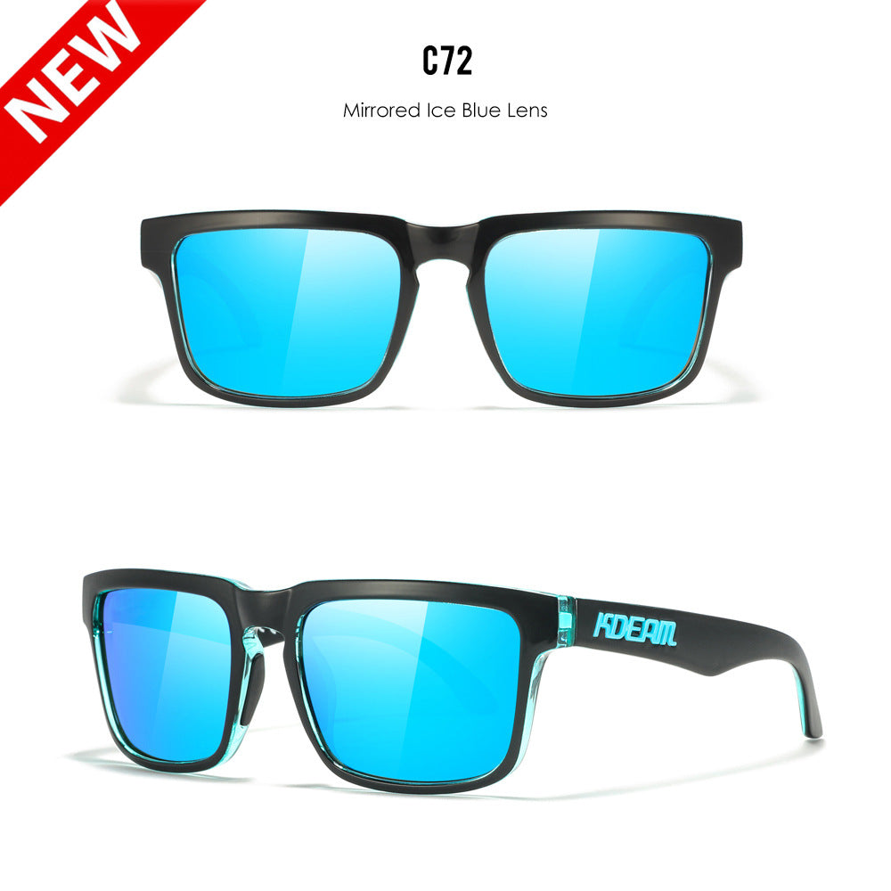 Unisex Classic Polarized Ultra Light Driving Sunglasses Color Film Eyewear