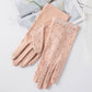 Ladies Summer UV Protection Ice Silk Thin Touch Screen Gloves