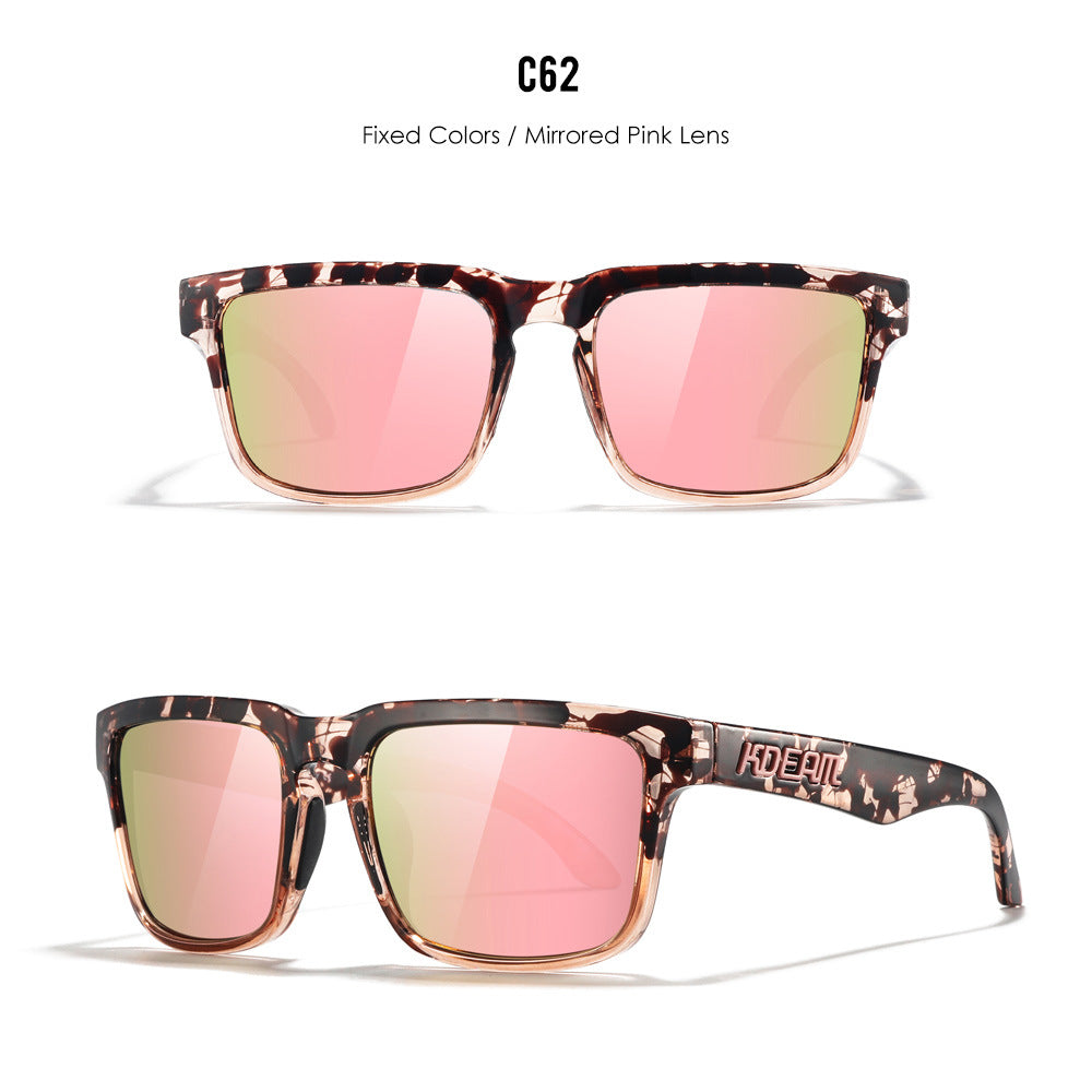 Unisex Classic Polarized Ultra Light Driving Sunglasses Color Film Eyewear