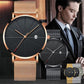 Men Stainless Steel Mesh Quartz Date Casual Classic Luxury Wrist Watch