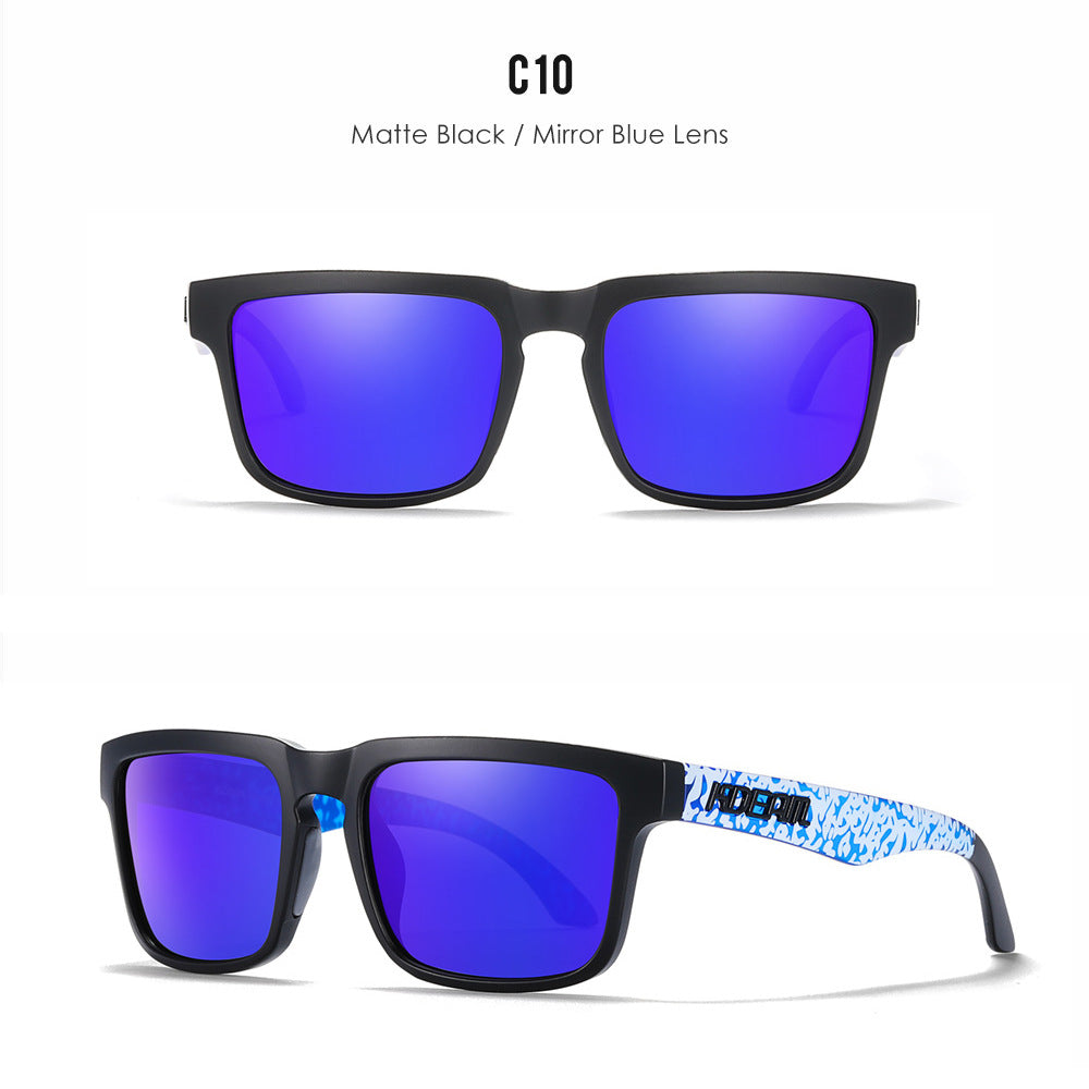 Unisex Classic Polarized Ultra Light Driving Sunglasses Color Film Eyewear