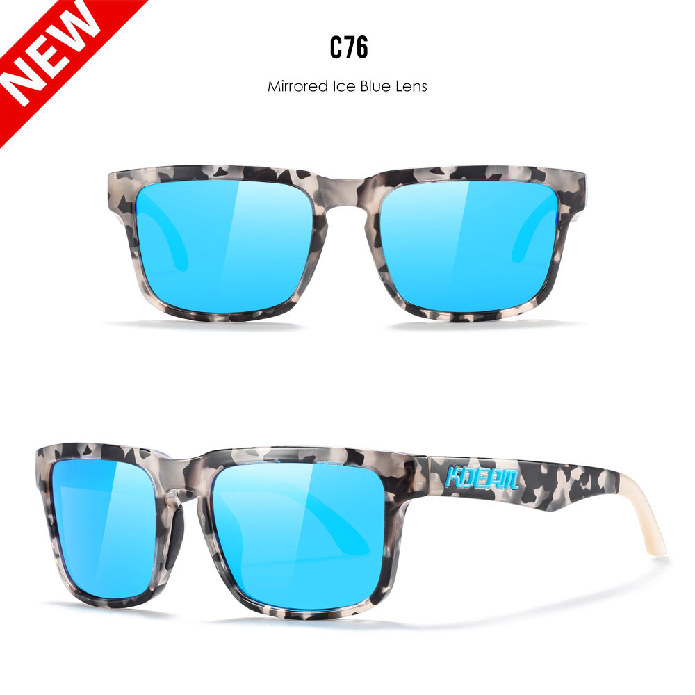 Unisex Classic Polarized Ultra Light Driving Sunglasses Color Film Eyewear