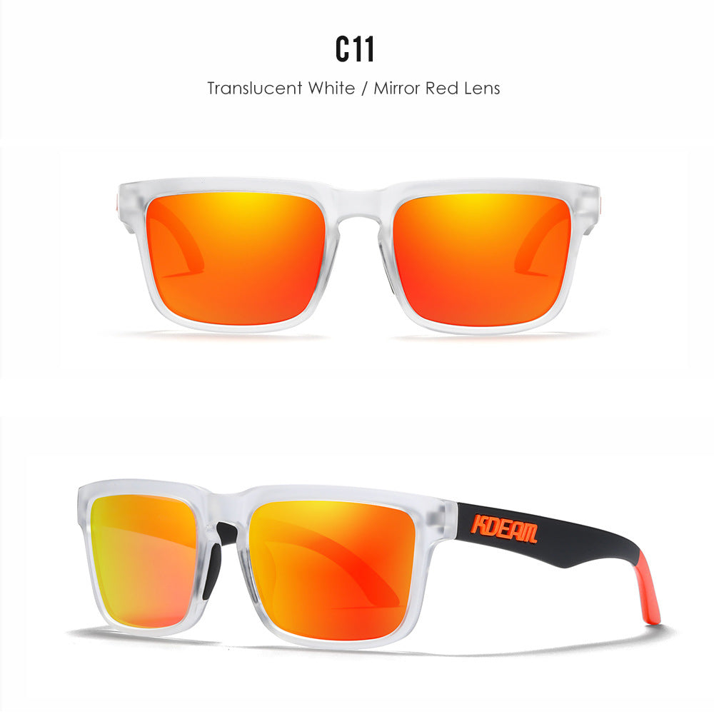 Unisex Classic Polarized Ultra Light Driving Sunglasses Color Film Eyewear