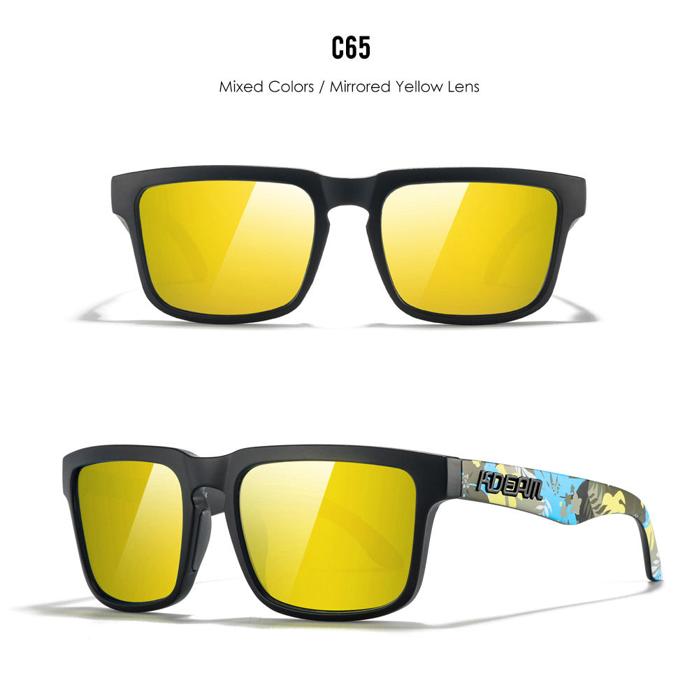 Unisex Classic Polarized Ultra Light Driving Sunglasses Color Film Eyewear