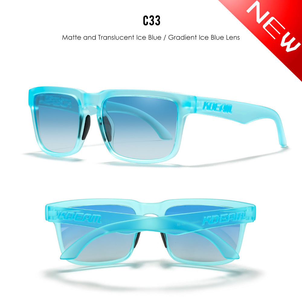 Unisex Classic Polarized Ultra Light Driving Sunglasses Color Film Eyewear